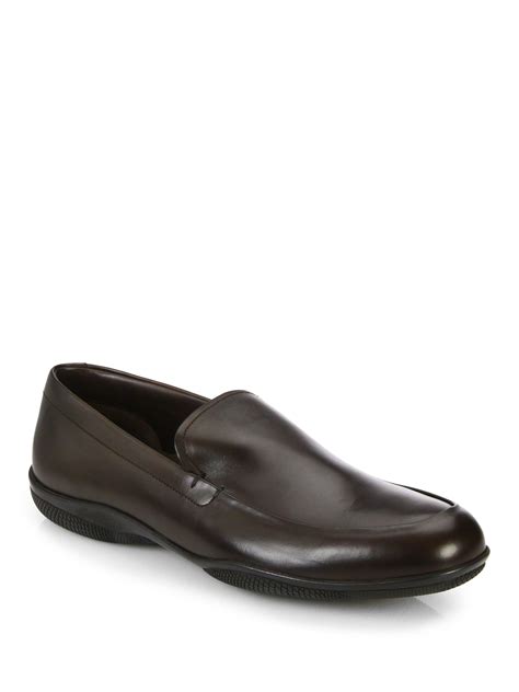 prada mens slip on shoes|prada men's shoes clearance.